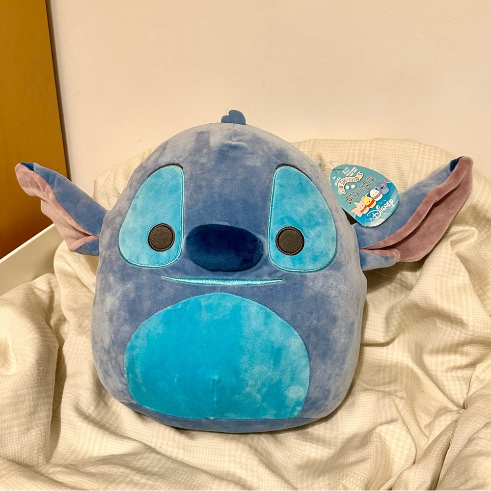 BNWT 12” Disney Stitch Squishmallow